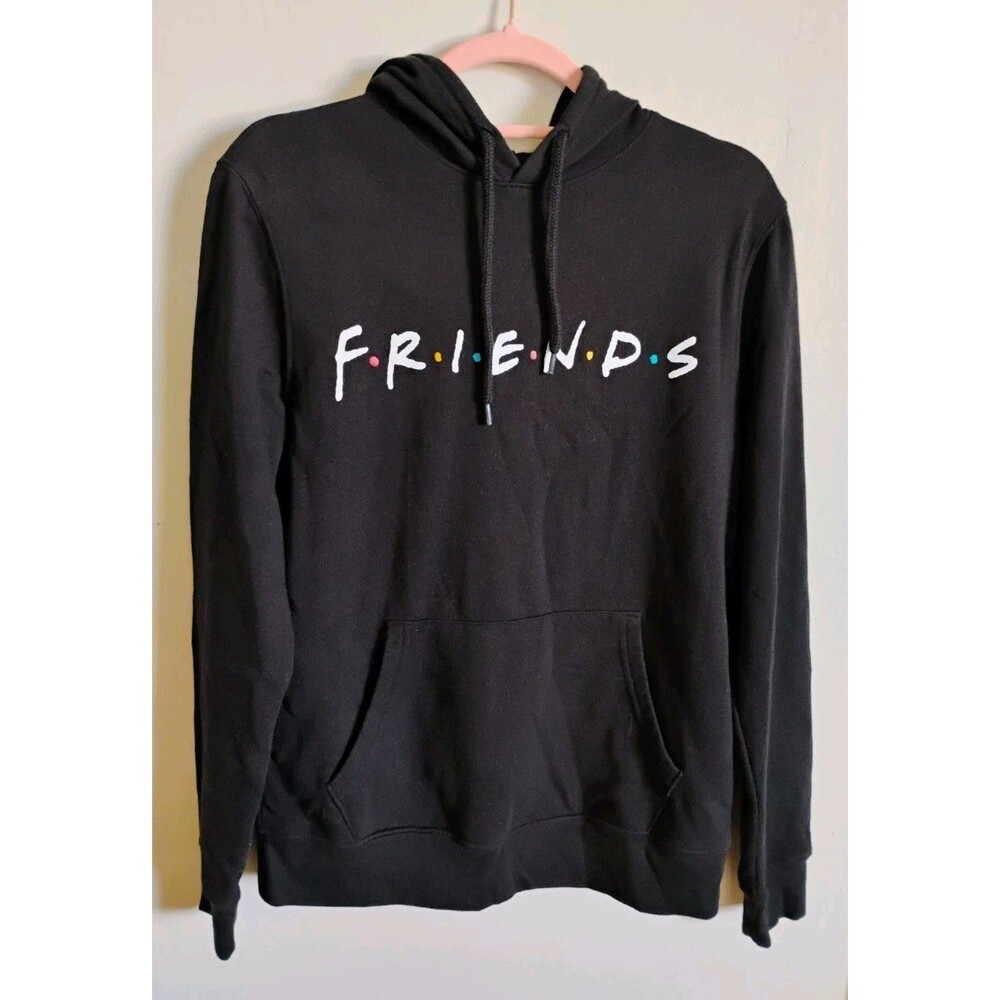Friends Hoodie Old Navy Women’s Small Black Pullover TV‎ Series Sweatshirt